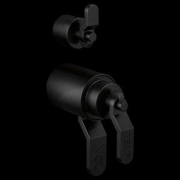 Brizo - Litze TempAssure Thermostatic Valve With Integrated Diverter Industrial Lever Handle Kit 5 Brizo - Litze TempAssure Thermostatic Valve With Integrated Diverter Industrial Lever Handle Kit - Image 3