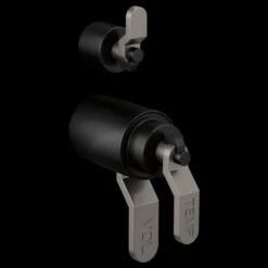 Brizo - Litze TempAssure Thermostatic Valve With Integrated Diverter Industrial Lever Handle Kit 14 Brizo - Litze TempAssure Thermostatic Valve With Integrated Diverter Industrial Lever Handle Kit -Plumb Tile HL7534 BLSL B1