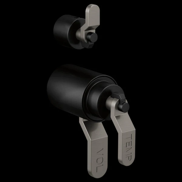 Brizo - Litze TempAssure Thermostatic Valve With Integrated Diverter Industrial Lever Handle Kit 7 Brizo - Litze TempAssure Thermostatic Valve With Integrated Diverter Industrial Lever Handle Kit - Image 5