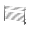 Amba - Jeeves Model L Straight 10 Bar Hardwired Towel Warmer -Plumb Tile Jeeves LSB 1
