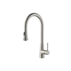 Isenberg Isenberg - Zest - Dual Spray Stainless Steel Kitchen Faucet With Pull Out -Plumb Tile K.1290SS
