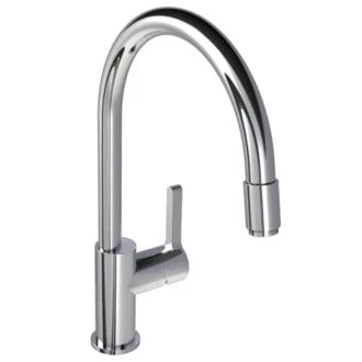 Lefroy Brooks Lefroy Brooks - Kafka Lever Single Hole Kitchen Mixer With Pull-Out Hose 3 Lefroy Brooks Lefroy Brooks - Kafka Lever Single Hole Kitchen Mixer With Pull-Out Hose