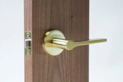 Linnea Linnea - Door Lever 7, 62 Mm, 316 Stainless Steel. -Plumb Tile L07R SBR