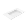 Fleurco Fleurco - Luna Stak Uno Vanity/Countertop No Apron Square Sink White -Plumb Tile LVSTB32 SQ 18 se4