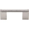 Top Knobs Top Knobs - Princetonian 3 Inch Center To Center Bar Pull - Brushed Satin Nickel