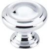 Top Knobs - Dome 1 1/8 Inch Diameter Round Knob - Polished Chrome 1 Top Knobs - Dome 1 1/8 Inch Diameter Round Knob - Polished Chrome -Plumb Tile M1118