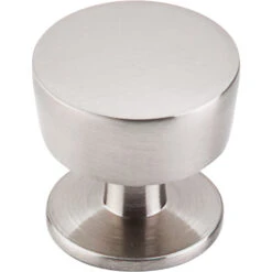 Top Knobs - Essex 1 3/16 Inch Diameter Round Knob - Brushed Satin Nickel