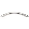 Top Knobs Top Knobs - Bow 5 1/16 Inch Center To Center Bar Pull - Polished Nickel