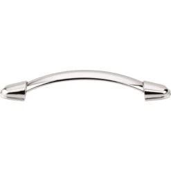 Top Knobs Top Knobs - Buckle 5 1/16 Inch Center To Center Bar Pull - Polished Nickel