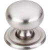 Top Knobs - Victoria 1 1/4 Inch Diameter Round Knob - Brushed Satin Nickel 1 Top Knobs - Victoria 1 1/4 Inch Diameter Round Knob - Brushed Satin Nickel -Plumb Tile M1315 986