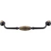 Top Knobs Top Knobs - Tuscany 8 13/16 Inch Center To Center Drop Handle - Dark Antique Brass -Plumb Tile M141 259