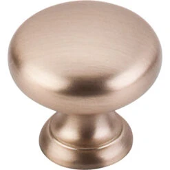 Top Knobs - Mushroom 1 1/4 Inch Diameter Round Knob - Brushed Bronze