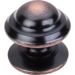 Top Knobs - Empress 1 3/8 Inch Diameter Round Knob - Tuscan Bronze