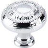 Top Knobs - Ribbon 1 1/4 Inch Diameter Round Knob - Polished Chrome 1 Top Knobs - Ribbon 1 1/4 Inch Diameter Round Knob - Polished Chrome -Plumb Tile M1622