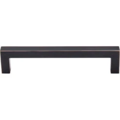 Top Knobs Top Knobs - Square Bar 5 1/16 Inch Center To Center Bar Pull - Tuscan Bronze