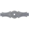 Top Knobs - Celtic Backplate Backplate - Pewter Light 1 Top Knobs - Celtic Backplate Backplate - Pewter Light -Plumb Tile M172