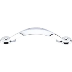 Top Knobs Top Knobs - Angle 3 Inch Center To Center Bar Pull - Polished Chrome