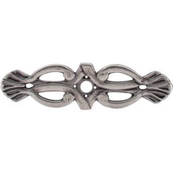 Top Knobs - Newton Backplate - Pewter Antique