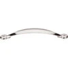 Top Knobs Top Knobs - Angle 5 1/16 Inch Center To Center Bar Pull - Polished Nickel -Plumb Tile M1908