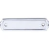 Top Knobs - Dover Backplate Backplate - Polished Chrome -Plumb Tile M2127 307