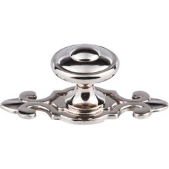 Top Knobs - Canterbury 1 1/4 Inch Diameter Round Knob - Polished Nickel