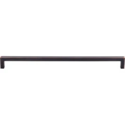 Top Knobs Top Knobs - Square Bar 12 5/8 Inch Center To Center Bar Pull - Tuscan Bronze