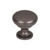 Top Knobs - Hollow Round 1 3/16 Inch Diameter Mushroom Knob - Ash Gray 2 Top Knobs - Hollow Round 1 3/16 Inch Diameter Mushroom Knob - Ash Gray -Plumb Tile M2203 0