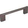 Top Knobs Top Knobs - Princetonian 5 1/16 Inch Center To Center Bar Pull - Ash Gray 2 Top Knobs Top Knobs - Princetonian 5 1/16 Inch Center To Center Bar Pull - Ash Gray -Plumb Tile M2445 1