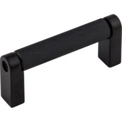 Top Knobs Top Knobs - Amwell 3 Inch Center To Center Bar Pull - Flat Black