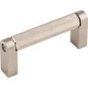 Top Knobs Top Knobs - Amwell 3 Inch Center To Center Bar Pull - Brushed Satin Nickel 2 Top Knobs Top Knobs - Amwell 3 Inch Center To Center Bar Pull - Brushed Satin Nickel -Plumb Tile M2642 1