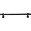 Top Knobs Top Knobs - Bit 18 Inch Center To Center Bar Pull - Flat Black -Plumb Tile M2787 079
