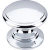 Top Knobs - Ray 1 1/4 Inch Diameter Round Knob - Polished Chrome -Plumb Tile M350 147