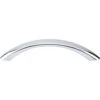 Top Knobs Top Knobs - Bow 3 3/4 Inch Center To Center Bar Pull - Polished Chrome -Plumb Tile M385 864