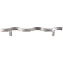 Top Knobs Top Knobs - Wave 5 1/16 Inch Center To Center Bar Pull - Brushed Satin Nickel