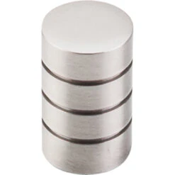 Top Knobs - Stacked 5/8 Inch Diameter Round Knob - Brushed Satin Nickel