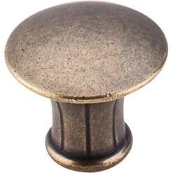 Top Knobs - Lund 1 1/4 Inch Diameter Round Knob - German Bronze