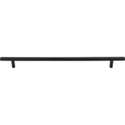 Top Knobs Top Knobs - Hopewell 11 11/32 Inch Center To Center Bar Pull - Flat Black