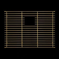 Mila Mila - Solid Stainless Steel Bar Basin Grid - 24.5 X 17.5 Gold