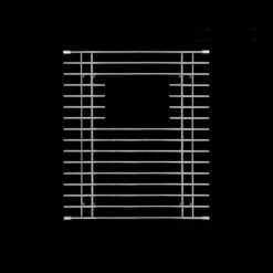 Mila Mila - Solid Stainless Steel Bar Basin Grid - 14.5 X 16 Satin Brushed SS