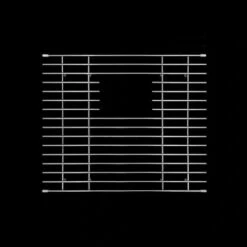 Mila Mila - Solid Stainless Steel Bar Basin Grid - 18.5 X 16 Satin Brushed SS