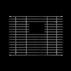 Mila Mila - Solid Stainless Steel Bar Basin Grid - 20.5 X 16 Satin Brushed SS