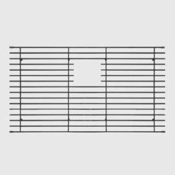Mila Mila - Solid Stainless Steel Bar Basin Grid - 30.5 X 16 Graphite