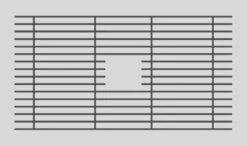 Mila Mila - Solid Stainless Steel Bar Basin Grid - 2 Pieces Of 30.25 X 16 Graphite Finish