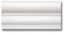 Ceramic Tile Trends - Large Molding Matte White