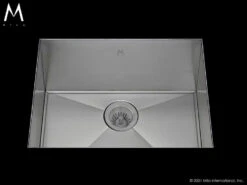 Mila Mila - Orion Single Bowl Under Mount - 20 X 15 Satin Brushed SS