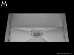 Mila Mila - Orion Single Bowl Under Mount - 31 X 18.5 Satin Brushed SS
