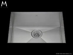 Mila Mila - Orion Single Bowl Under Mount - 27 X 20 Satin Brushed SS