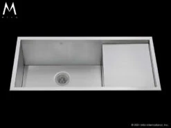 Mila Mila - Atelier Prepboard Tri-Mount - 39 X19.5 Satin Brushed SS