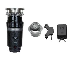 Mountain Plumbing Mountain Plumbing - Batch Feed Waste Disposer System Kit With 3-Bolt Mount 3/4 HP Disposer