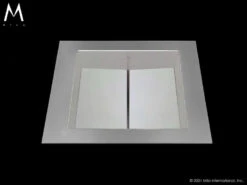 Mila Mila - Atelier Tri-Mount Stainless Steel Kitchen Sink - 21 X 17 2-Tone Finish